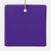 Kerstsieraad Joy | Gepersonaliseerd Keramisch Ornament (Achterkant)