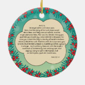 kerstsieraad keramisch ornament (Achterkant)