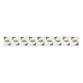 Kerstsieraardlint, Kerstkaars Grosgrain Lint (Voorkant)