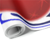 Kerstsieraden en lint - cadeaupapier (Rol Hoek)