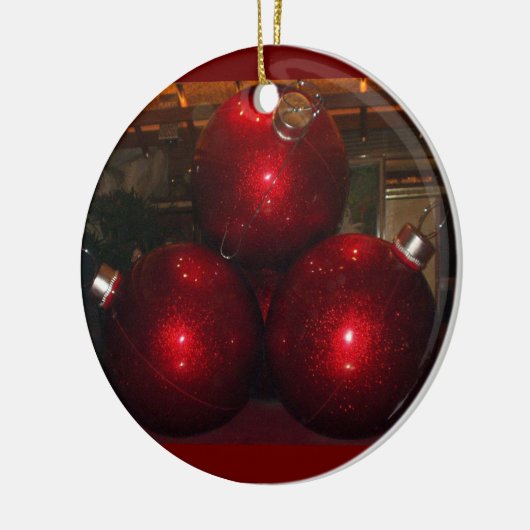 kerstsieraden keramisch ornament (Links)