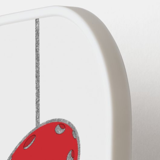 kerstsieraden met Pickleball Paddle (Links Detail)