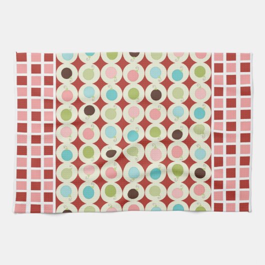 Kerstsieraden Microfiber Kitchen Towel Theedoek (Horizontaal)