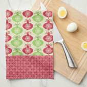 Kerstsieraden Microfiber Kitchen Towel Theedoek (Quarter Fold)