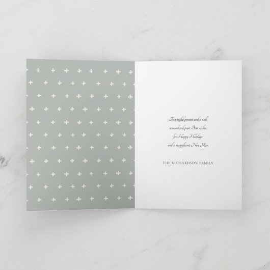 kerstsieraden Star Cookie Chime Cheers Kaart (Binnen)