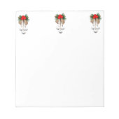 kerstsierbordblok notitieblok (Voorkant)