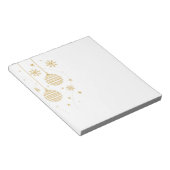 kerstsierbordblok notitieblok (Schuin)