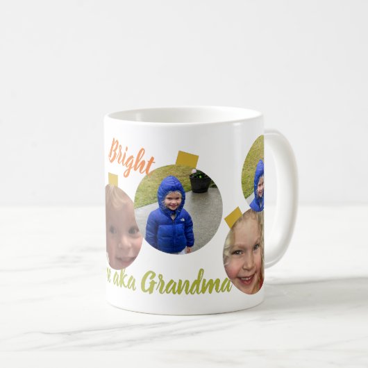 kerstsierfoto koffiemok (Voorkant rechts)