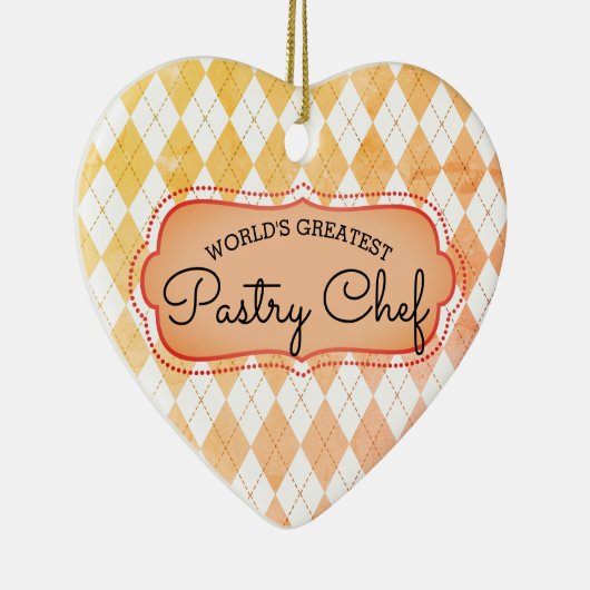 kerstsiergebak van de arlebakkersgebak keramisch ornament (Rechts)