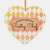 kerstsiergebak van de arlebakkersgebak keramisch ornament (Voorkant)