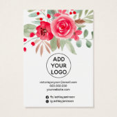 kerstsierjuwelen die ketting verdienen visitekaartje (Achterkant)