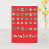 kerstSierkussen Kaart (Gele Bloem)