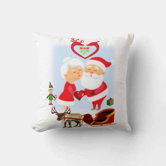 KerstSierkussen, kerstman Kussen (Voorkant)