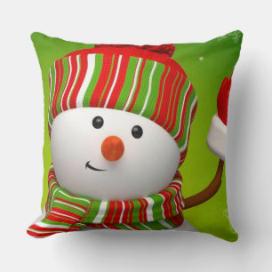 KerstSierkussen/Snowman Kussen