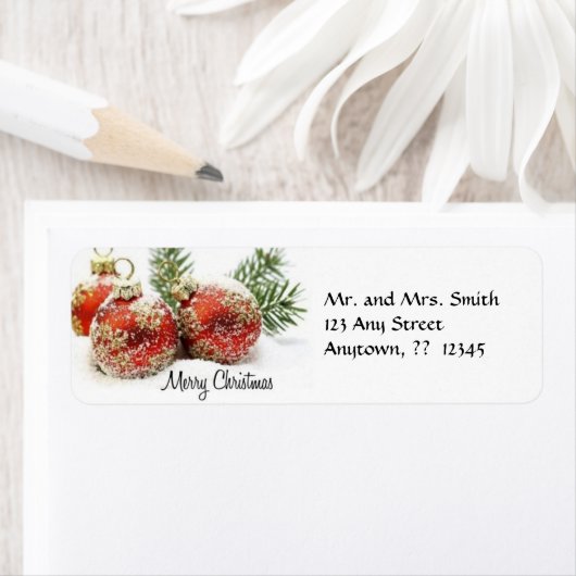 kerstsierlabel etiket (Insitu)