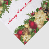Kerstsierlint Tissuepapier (Detail)
