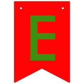 kerstsierpannen vlaggetjes (Tweede vlag)