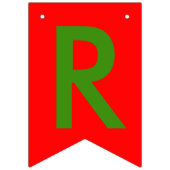 kerstsierpannen vlaggetjes (Derde vlag)