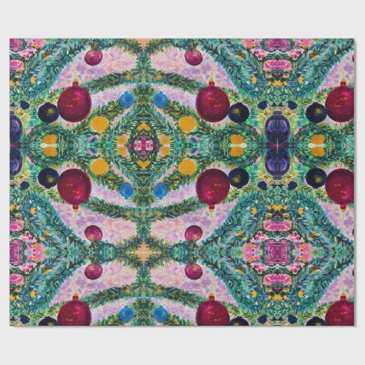 kerstsierpapier cadeaupapier (Vlak)