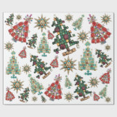 kerstsierpapier cadeaupapier (Vlak)