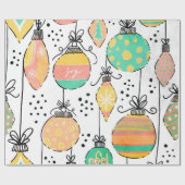 kerstsierpapier cadeaupapier (Vlak)