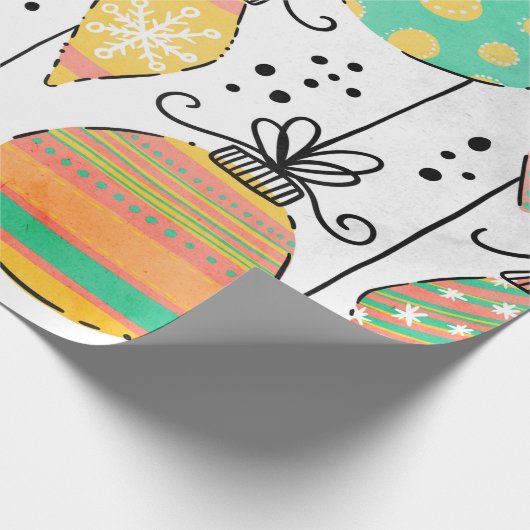 kerstsierpapier cadeaupapier (Hoek)