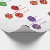 kerstsierpapier. cadeaupapier (Hoek)