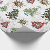 kerstsierpapier cadeaupapier (Hoek)