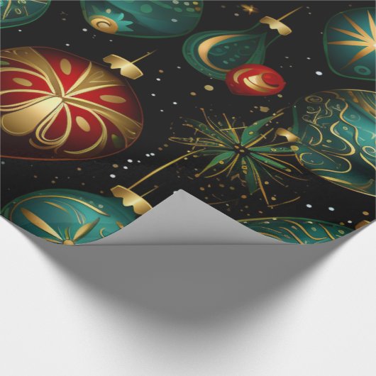 kerstsierpapier cadeaupapier (Hoek)