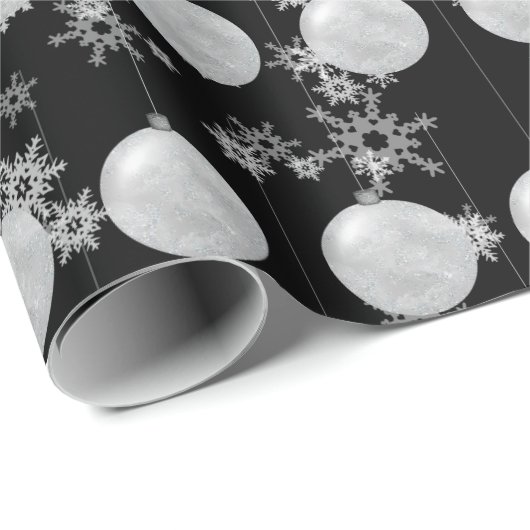 kerstsierpapier en snowflakes cadeaupapier (Rol Hoek)