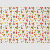 kerstsierpapier voor grappige engeltjes tissuepapier (Voorkant)