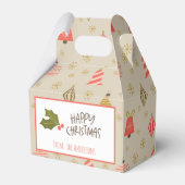  kerstsierpatronen bedankdoosjes (Voorkant Zijde)