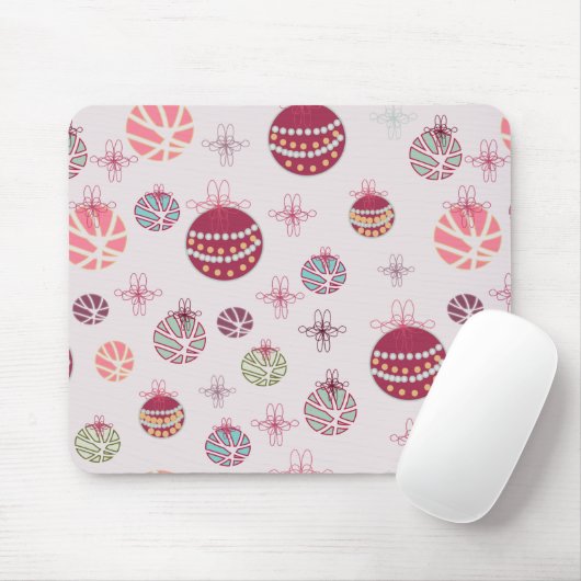 kerstsierpatronen muismat (Met muis)
