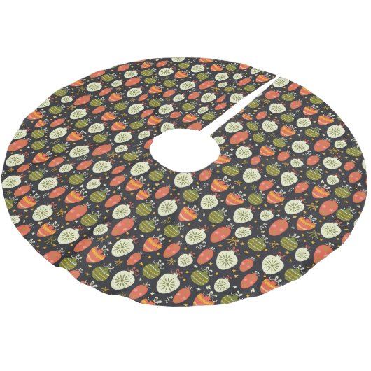 kerstsierpatroon kerstboom rok (Gekanteld)