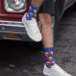 kerstsierplanten en konijnen sokken