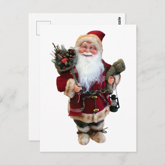 kerstsierpop briefkaart (Voorkant / Achterkant)