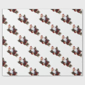 kerstsierpop cadeaupapier (Vlak)