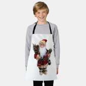kerstsierpop schort (Gedragen)