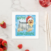 KerstSilky Terrier Napkins Servet (Insitu)
