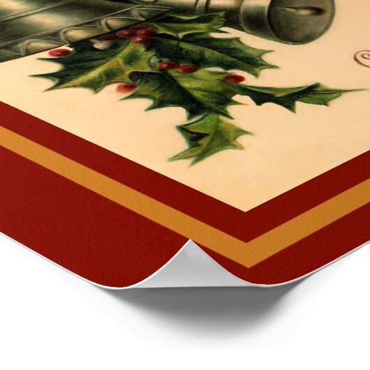  kerstSilver Bells Poster (Hoek)