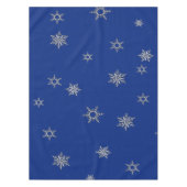 KerstSilver Snowflake Tafelkleed (Voorkant)