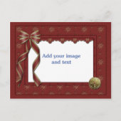 kerstSjabloon Briefkaart (Voorkant)