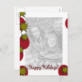 Kerstsjabloon Feestdagenkaart (Voorkant / Achterkant)