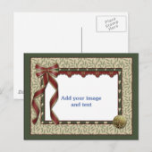 kerstSjabloon Feestdagenkaart (Voorkant / Achterkant)