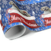 Kerstsjiih tzu cadeaupapier (Rol Hoek)