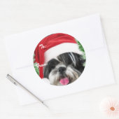Kerstsjiih Tzu Gift Label Sticker (Envelop)