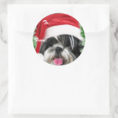 Kerstsjiih Tzu Gift Label Sticker (Tas)