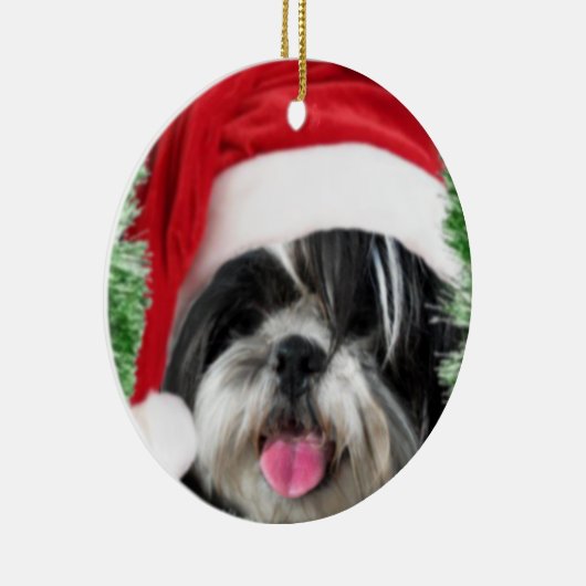Kerstsjiih Tzu Keramisch Ornament (Rechts)