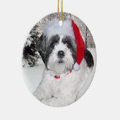 Kerstsjiih Tzu Ornament (Rechts)