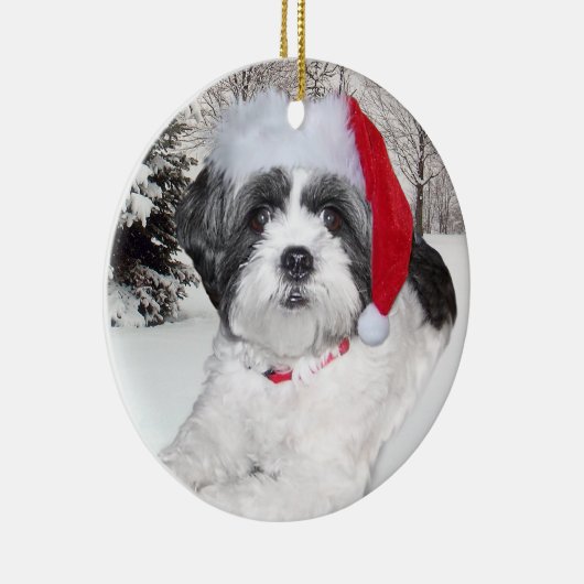 Kerstsjiih Tzu Ornament (Rechts)